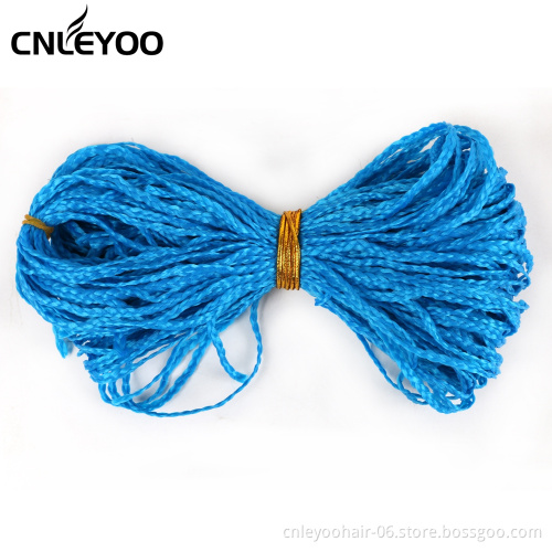 Blue ZiZi Box Braid Crochet Braids 28 Inch Micor Thin Box Braids Crochet Hair For Women